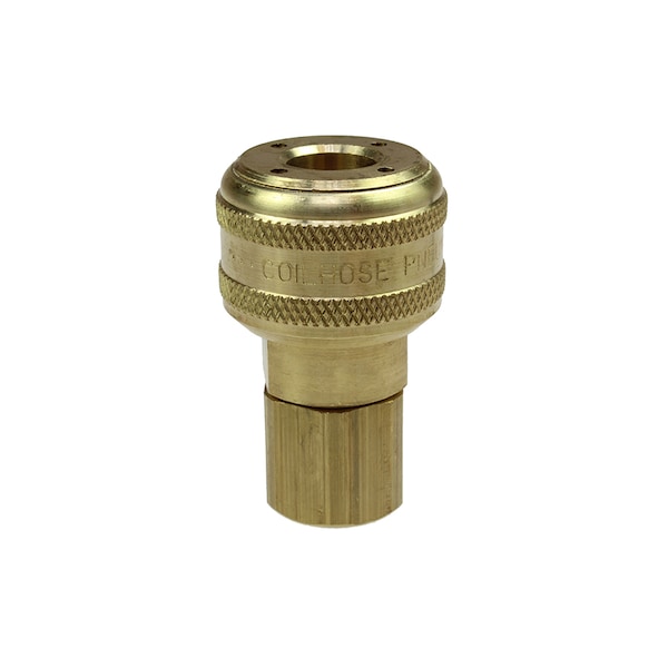 Coilhose Pneumatics 1/4" Automatic Industrial Coupler 1/4" FPT 150A - main